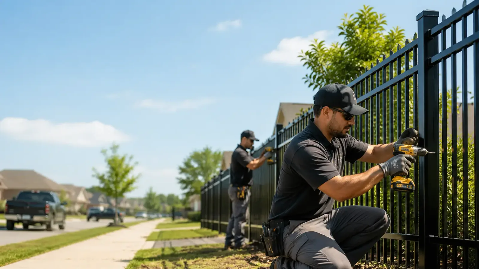 Metal Fence Installation in Rockton, PA